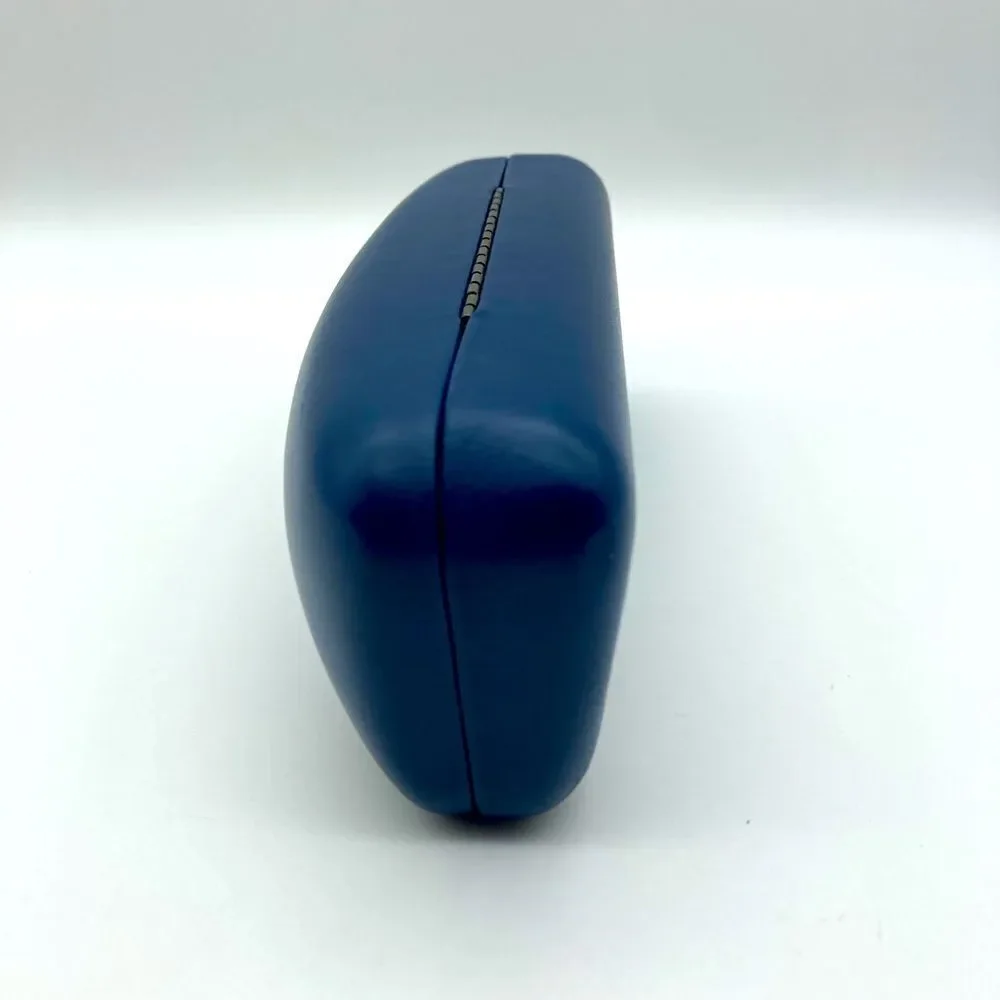 Lacoste Dark Blue Hard Clamshell Sunglasses Case NWOT